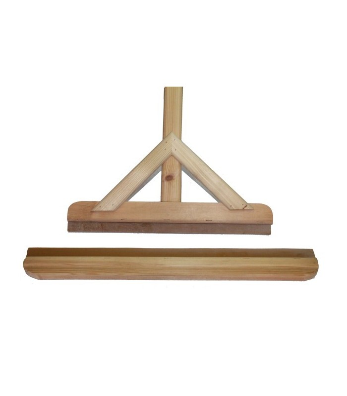 Wooden rakes with handle or without handle